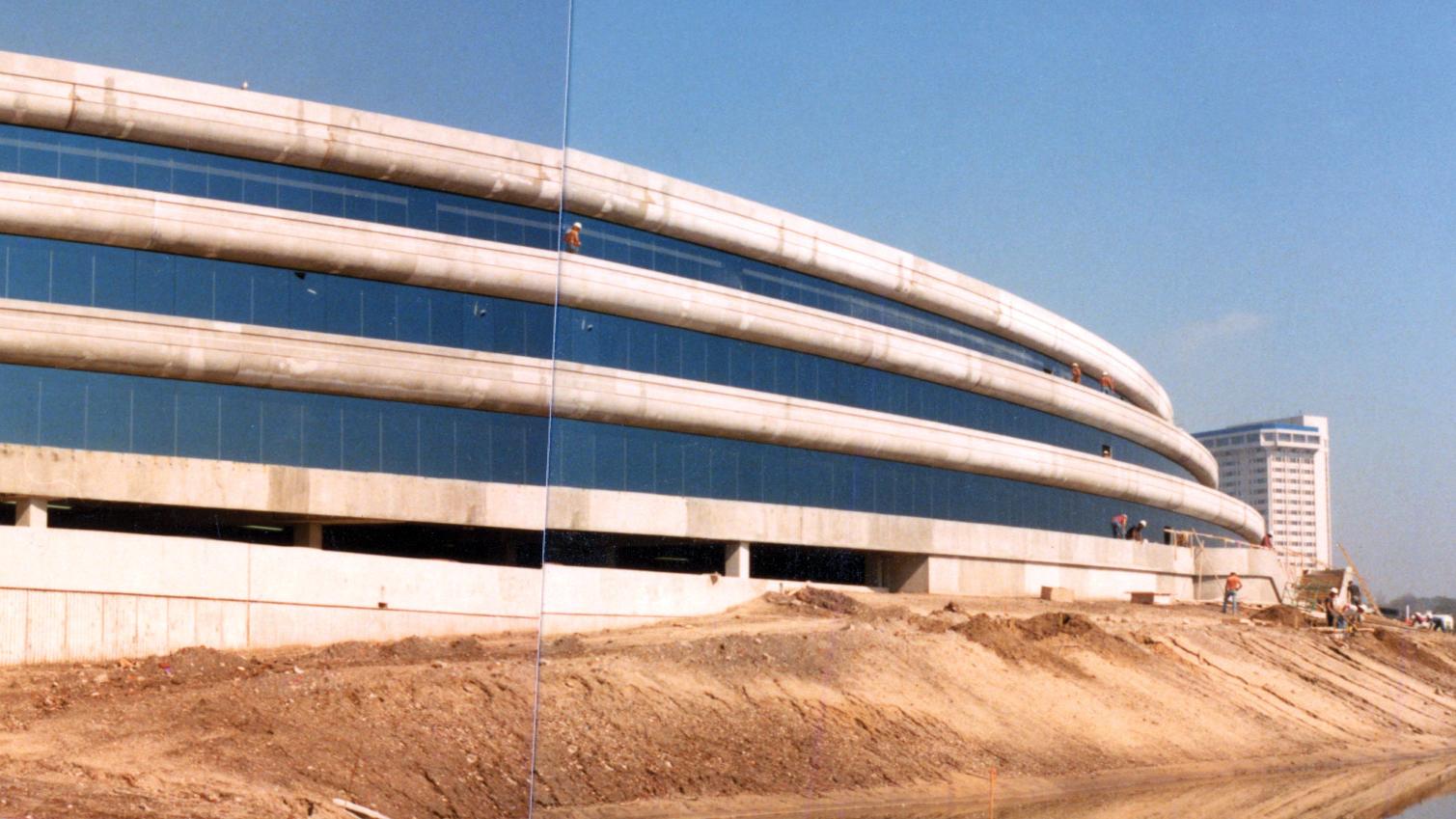 The 澳门足彩app building under construction.